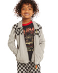 Brody Splatter Checker Jacket BOYS chaserbrand