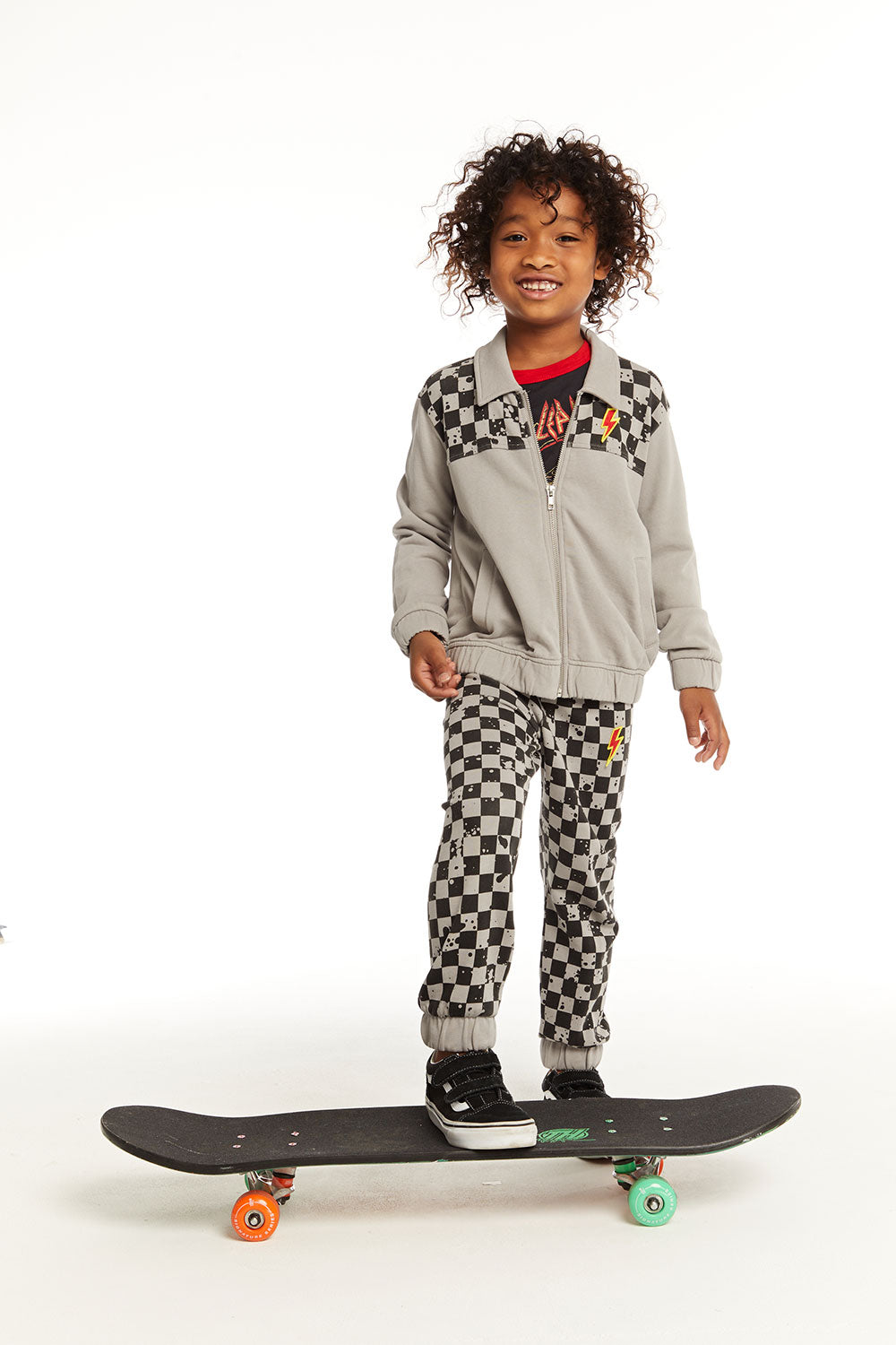 Brody Splatter Checker Jacket BOYS chaserbrand