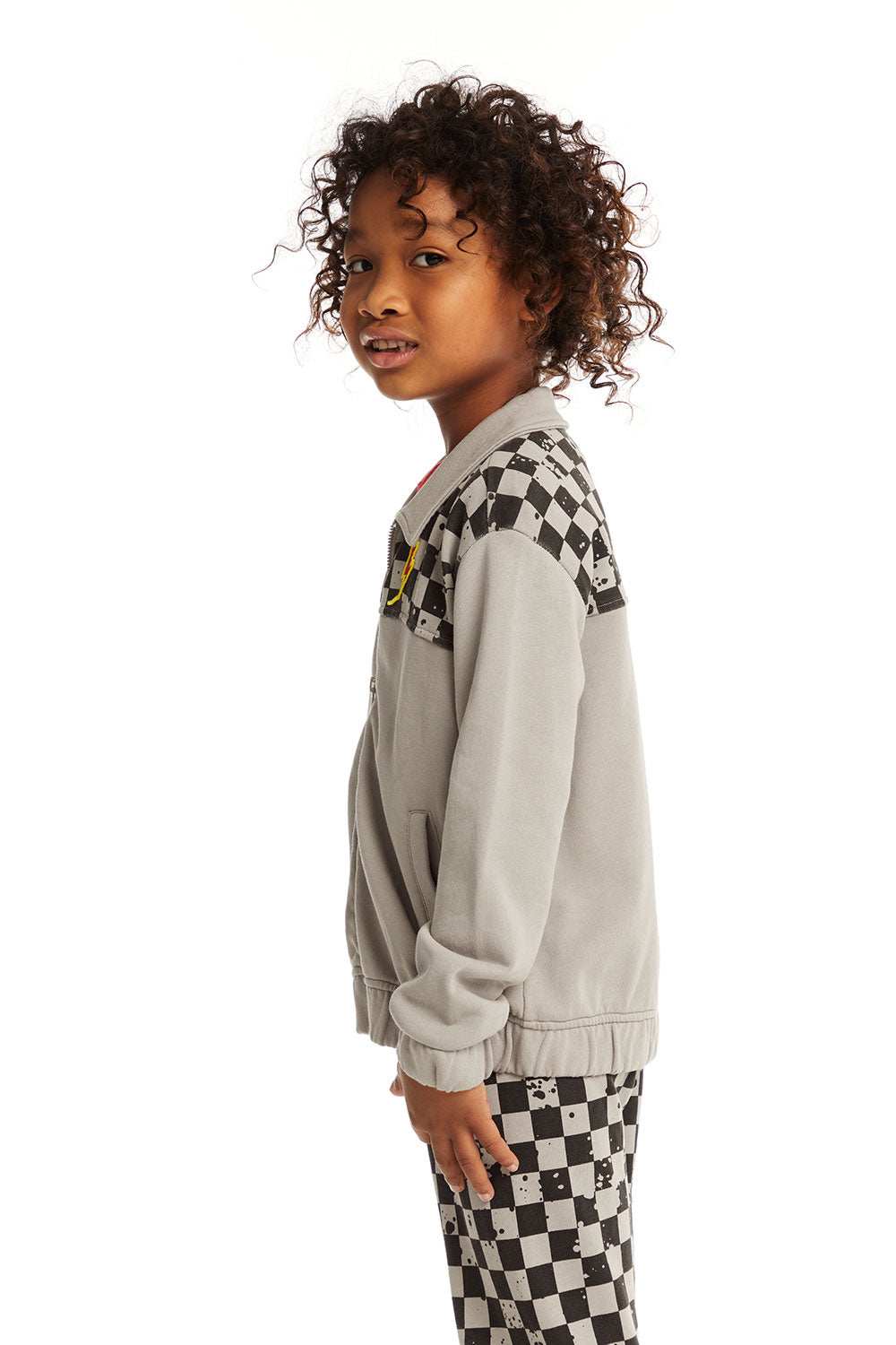 Brody Splatter Checker Jacket BOYS chaserbrand