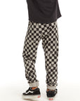 Lightning Splatter Checker Joggers BOYS chaserbrand