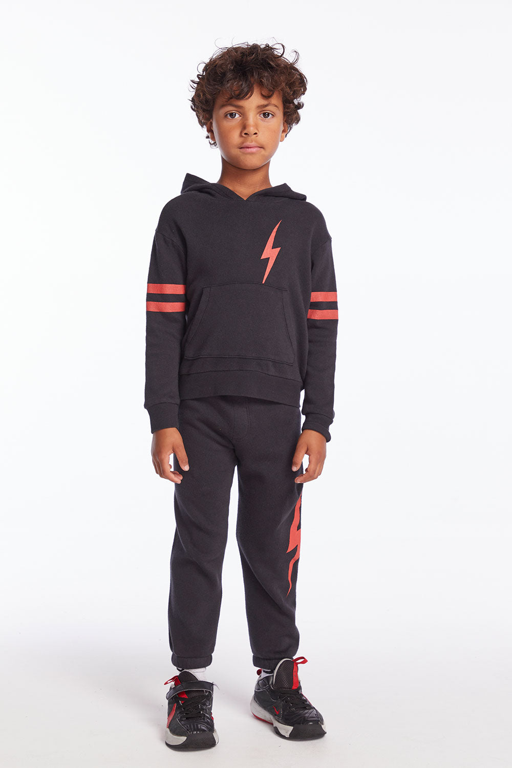 Red Bolt Boys Joggers – chaser - Main Image