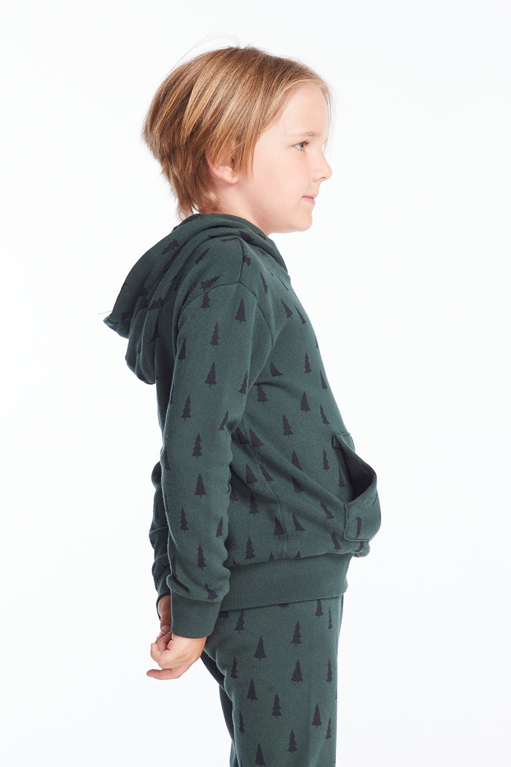 Boys Forest Pine Long Sleeve Hoodie Boys chaserbrand