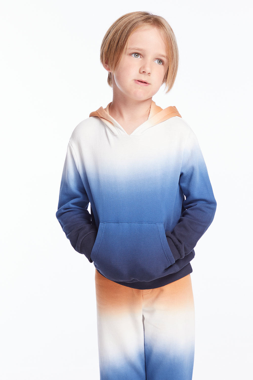 Boys Winter Night Tie Dye Long Sleeve Hoodie Boys chaserbrand