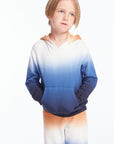 Boys Winter Night Tie Dye Long Sleeve Hoodie Boys chaserbrand