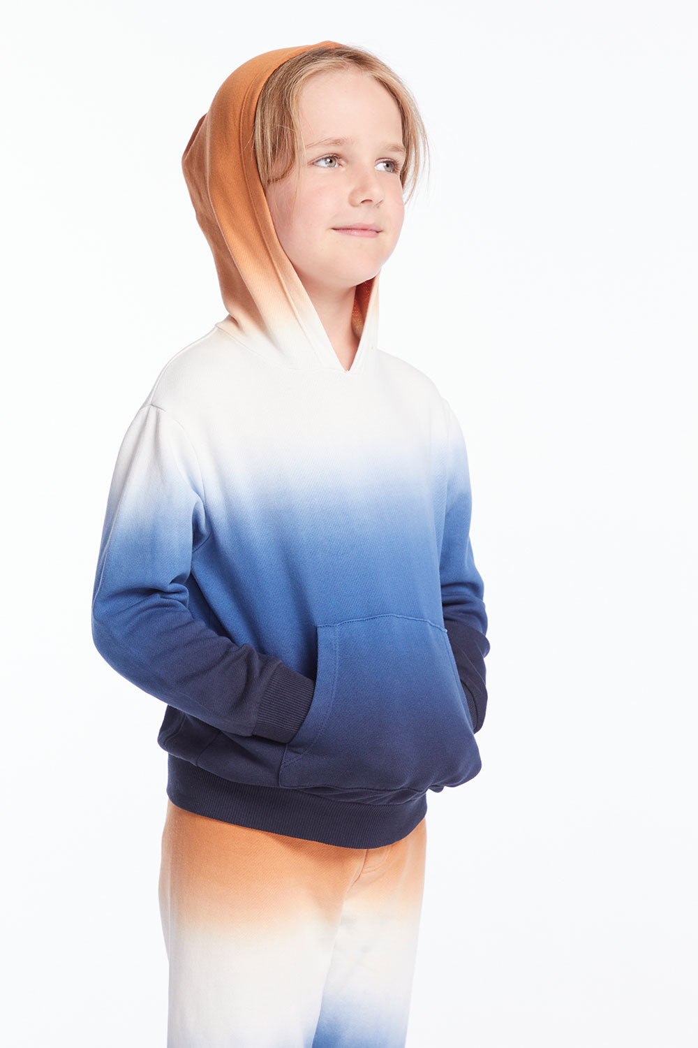 Boys Winter Night Tie Dye Long Sleeve Hoodie Boys chaserbrand