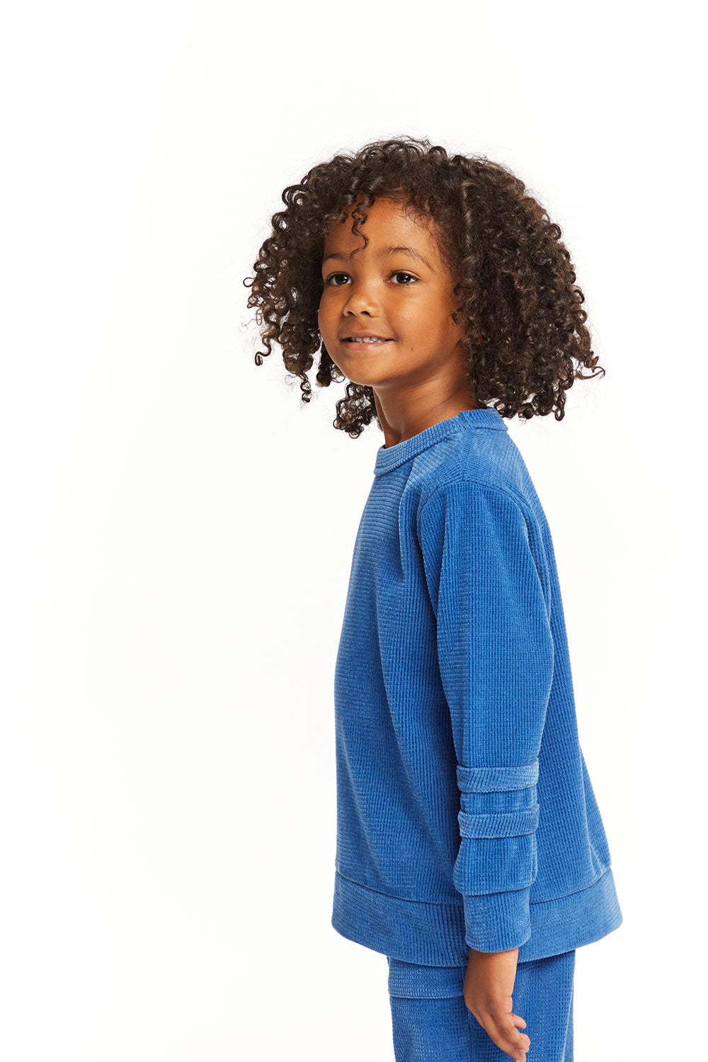 Long Sleeve Peacock Crew Neck Pullover BOYS chaserbrand
