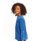 Long Sleeve Peacock Crew Neck Pullover BOYS chaserbrand