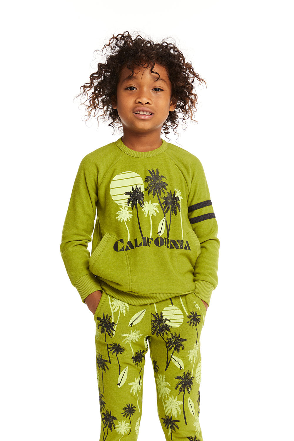 California Palm Trees Pullover BOYS chaserbrand