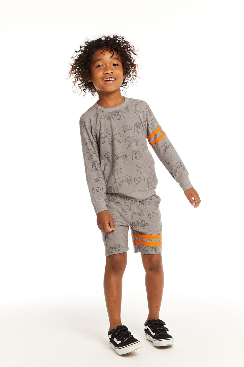 Cheetah Print Cargo Shorts BOYS chaserbrand