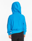 Bolt Blue Danube Long Sleeve Zip Up Hoodie Boys chaserbrand