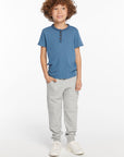 Boys Niagara Short Sleeve Henley BOYS chaserbrand