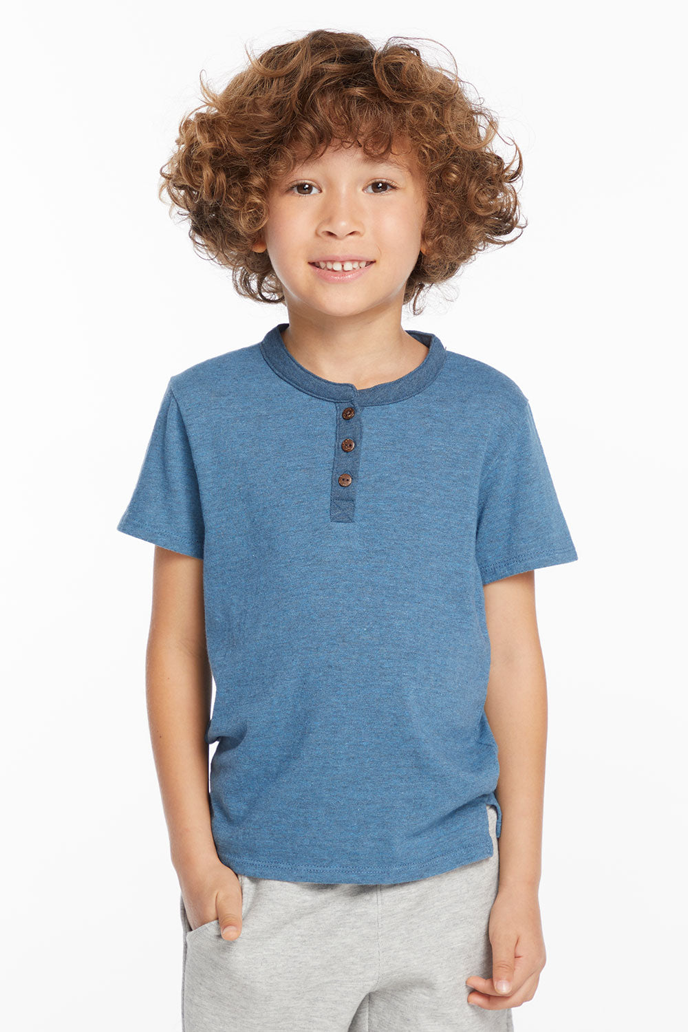 Boys Niagara Short Sleeve Henley BOYS chaserbrand