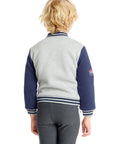 Allan Navy & Heather Grey Bomber Boys chaserbrand