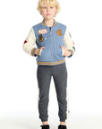 Allan Steel Blue & Stonewash Bomber Boys chaserbrand