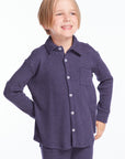 Boys Avalon Long Sleeve Button Down Collar Shirt Boys chaserbrand
