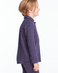 Boys Avalon Long Sleeve Button Down Collar Shirt Boys chaserbrand