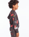 Rolling Stones Tongue Logo Stars Boys Pullover Hoodie Boys chaserbrand