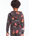 Rolling Stones Tongue Logo Stars Boys Pullover Hoodie Boys chaserbrand