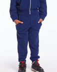 Boys Avalon Fuzzy Fleece Lounge Pant with Pocket Boys chaserbrand