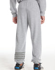 No Side Seam Heather Grey Boys Jogger with Strapping BOYS chaserbrand