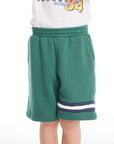 Cozy Beach Boys Broccolini Shorts with Strappings BOYS chaserbrand