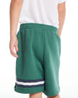 Cozy Beach Boys Broccolini Shorts with Strappings BOYS chaserbrand
