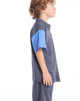 Collared Slate Boys Button Down Shirt BOYS chaserbrand