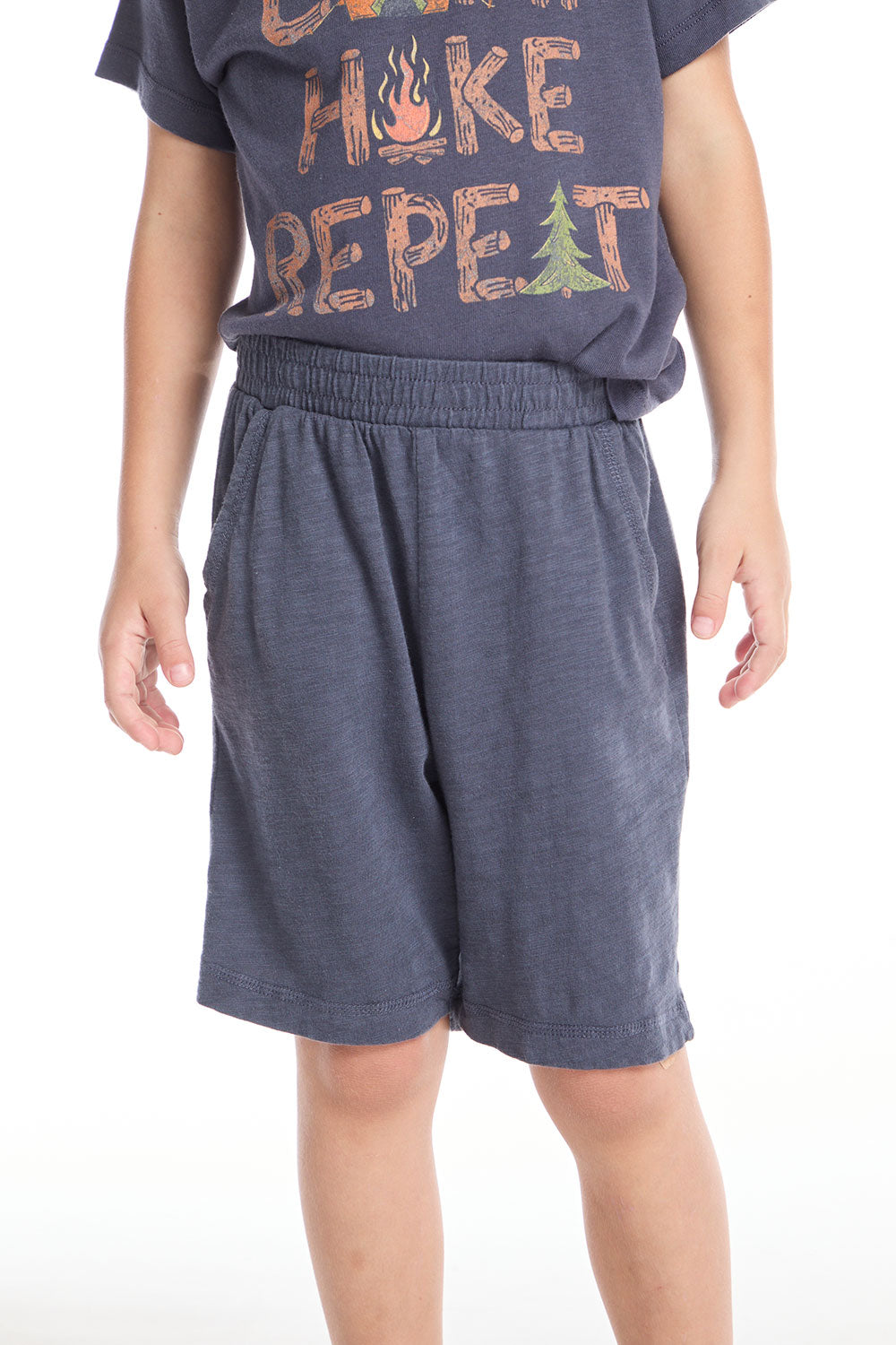 Cozy Beach Slate Boys Shorts BOYS chaserbrand