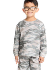 Comfy Long Sleeve Desert Camo Pullover Boys chaserbrand