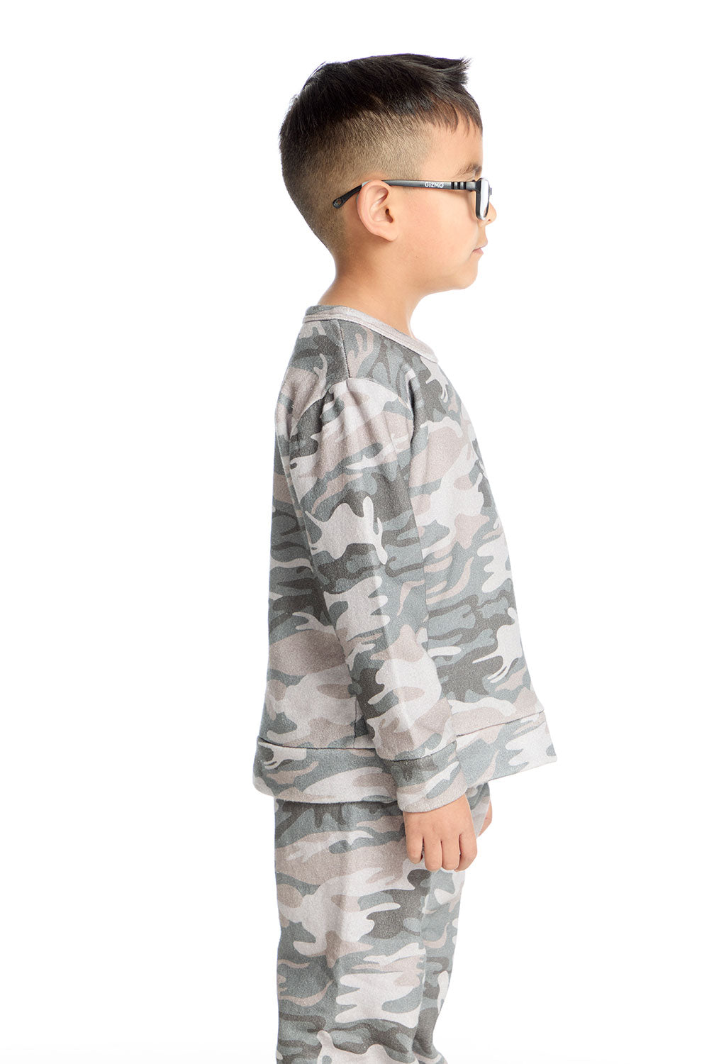 Comfy Long Sleeve Desert Camo Pullover Boys chaserbrand