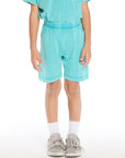 Aqua Teal Cozy Beach Shorts Boys chaserbrand
