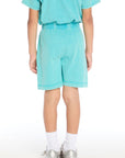 Aqua Teal Cozy Beach Shorts Boys chaserbrand