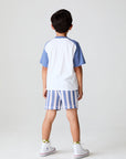 Boys Cozy Shamu Stripe Beach Shorts chaserbrand