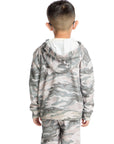 Long Sleeve Desert Camo Zip Up Hoodie Boys chaserbrand