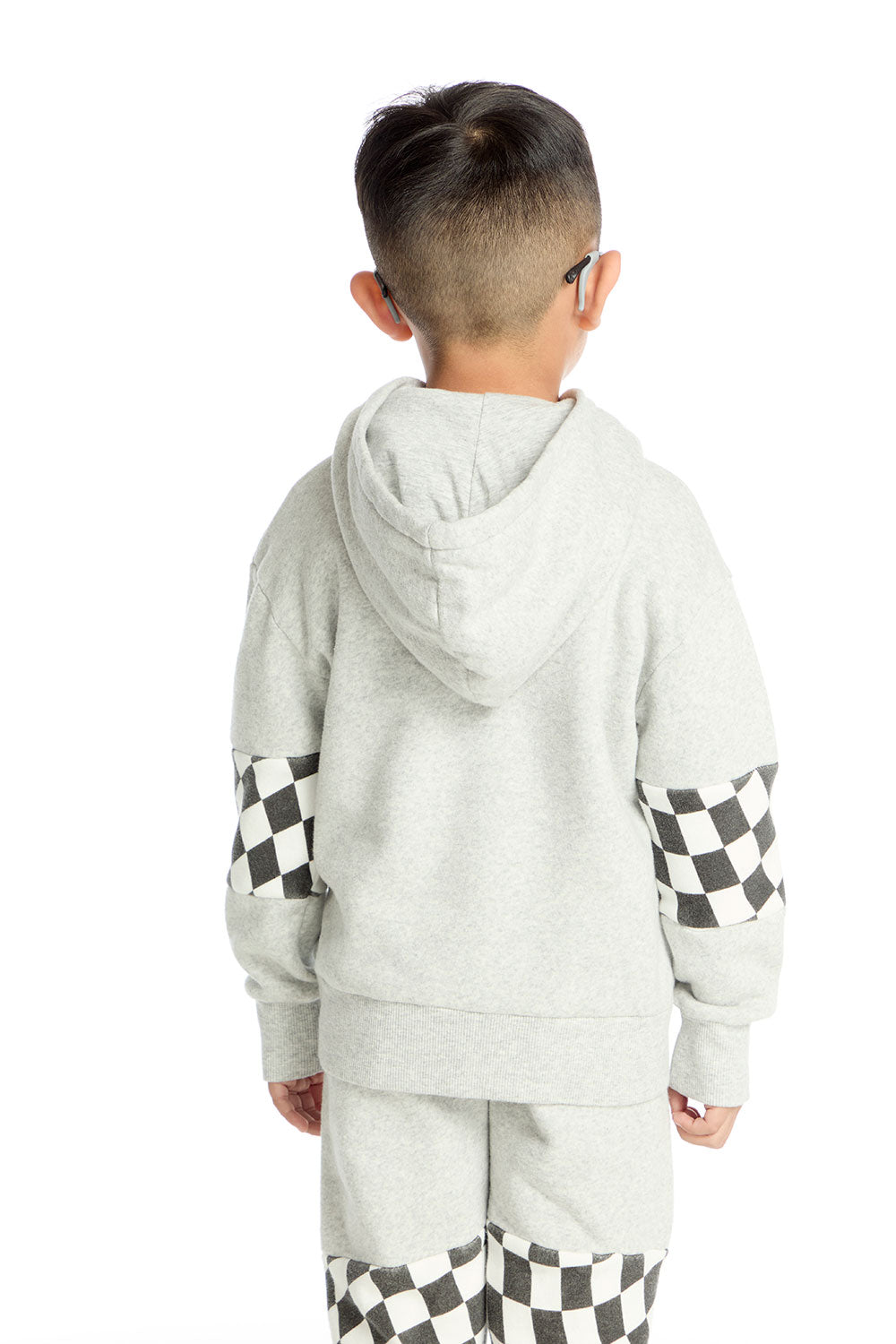 Checker Colorblock Hoodie Boys chaserbrand