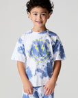 Boys Boys Tye Dye Smiley Face Tee Shirt chaserbrand