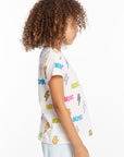 AC/DC All Over Logos Girls Tee GIRLS chaserbrand