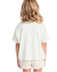 Pink Palms Heart Girls Tee GIRLS chaserbrand