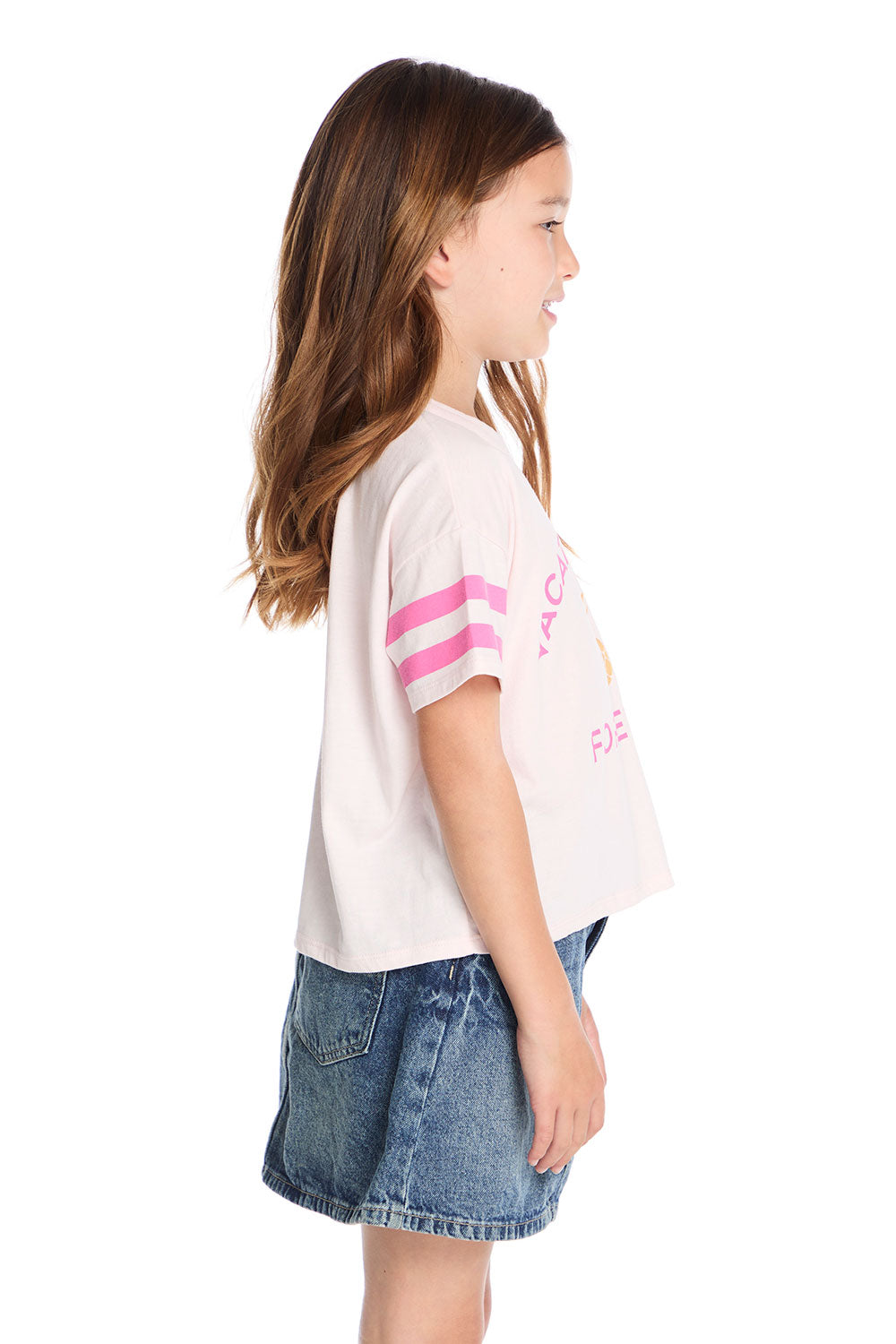Vacation Vibes Forever Tee Girls chaserbrand