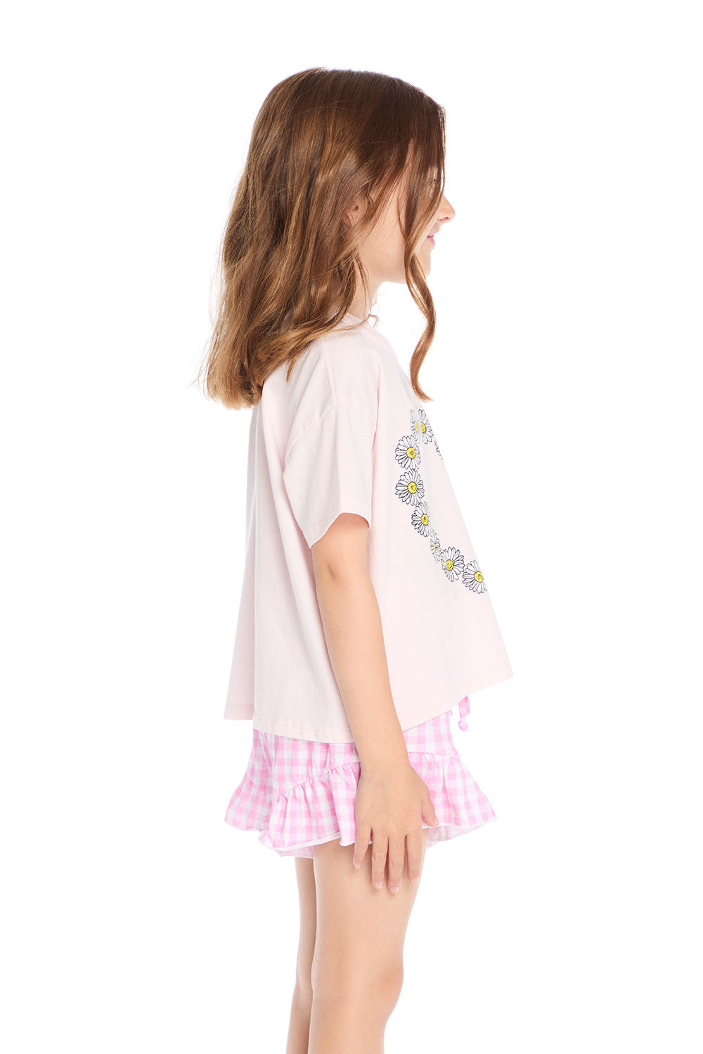 Daisy Heart Tee Girls chaserbrand