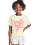 David Bowie Rebel Rebel Magic Girls Tee GIRLS chaserbrand