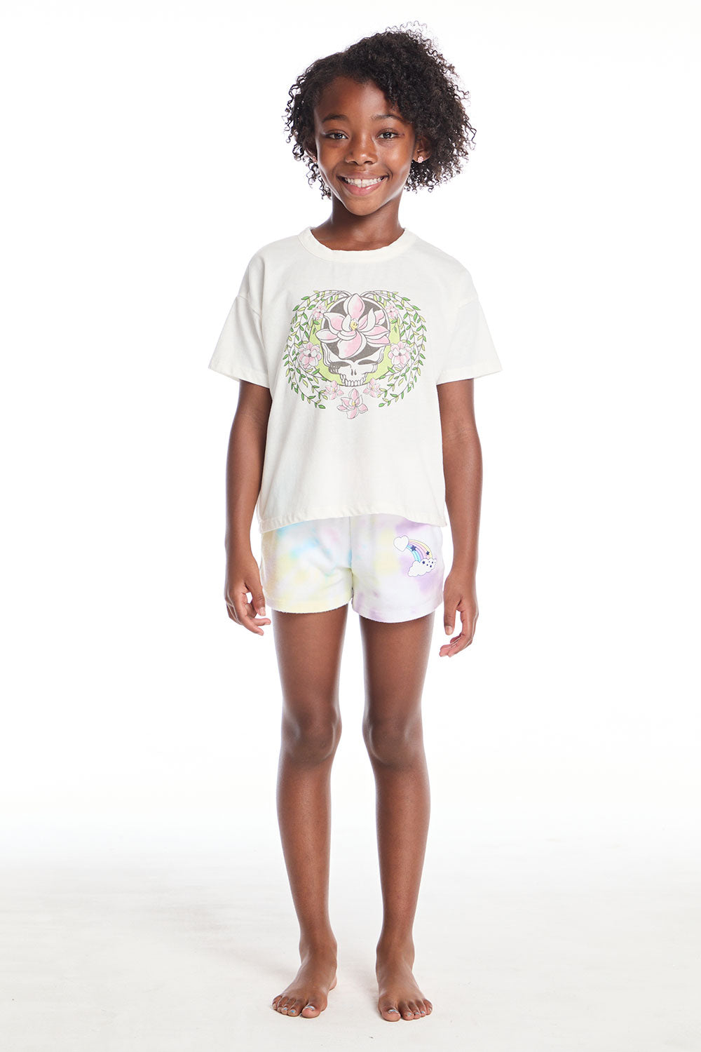 Grateful Dead Sugar Magnolia Steal Your Face Girls Tee GIRLS chaserbrand