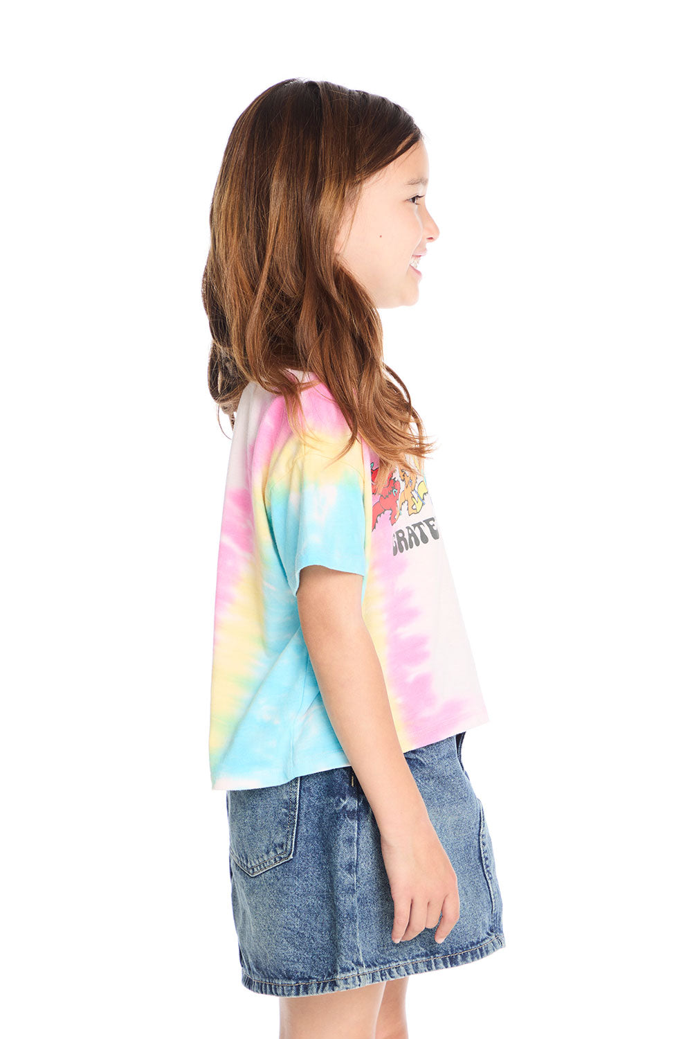 Grateful Dead Tie Dye Dancing Bears Tee Girls chaserbrand