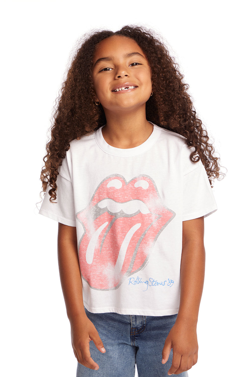 Rolling Stones Classic Logo Girls Tee GIRLS chaserbrand