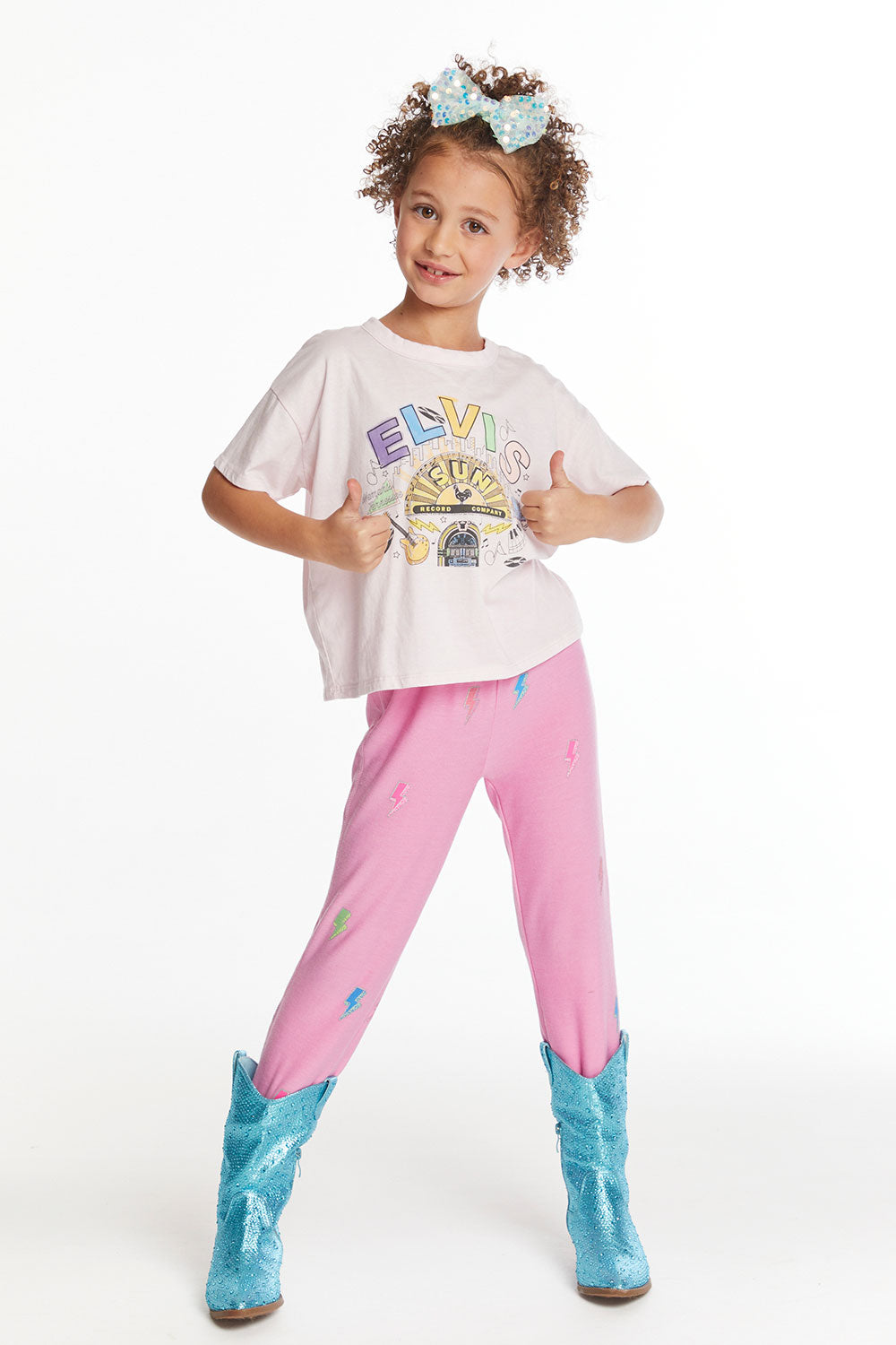 Sun Records Memphis Collage Girls Tee Girls chaserbrand