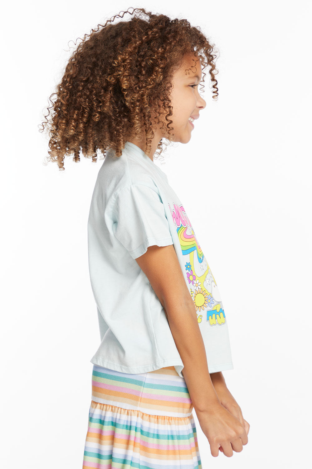 Woodstock Peace Sign Girls Tee GIRLS chaserbrand