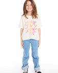 Woodstock Peace Love Music Poster Tee Girls chaserbrand