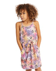 Luna Cosmic Sunset Print Mini Dress GIRLS chaserbrand