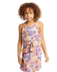 Luna Cosmic Sunset Print Mini Dress GIRLS chaserbrand