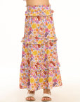 Adia Sunny Days Print Midi Skirt GIRLS chaserbrand